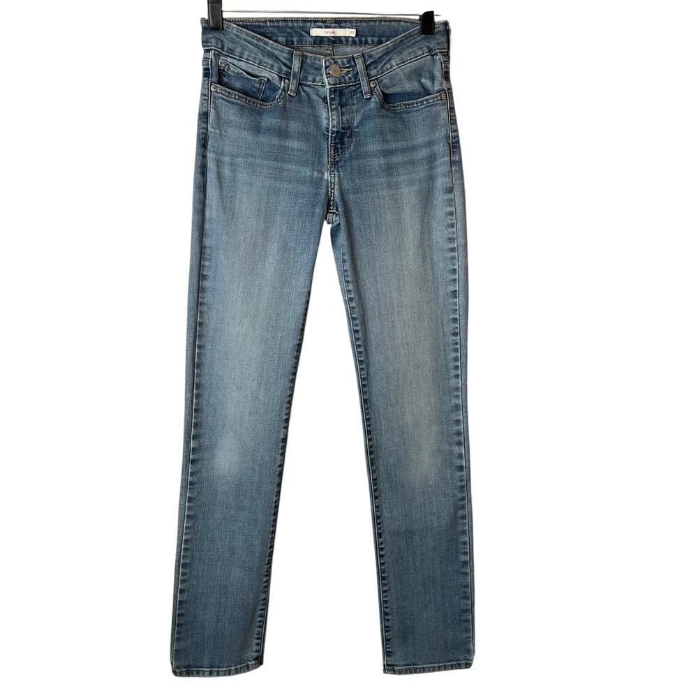 Levis 712 Slim Jeans Womens Size 27 Lightwash Stretch
